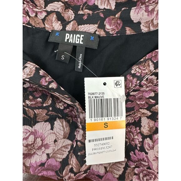 NWT PAIGE Fernanda Silk Minidress - $349 MSRP Washed before - Picture 6 of 16